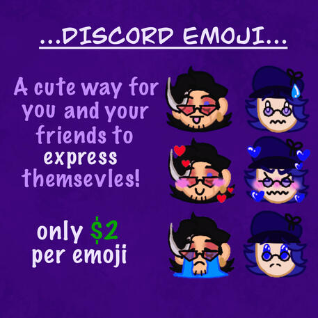 Discord Emoji Comm. Sheet Discord Emoji Comm. Sheet